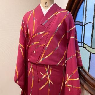 アンティーク着物　小紋 アンティーク着物 | kimono tento 小紋 アンティーク 花模様