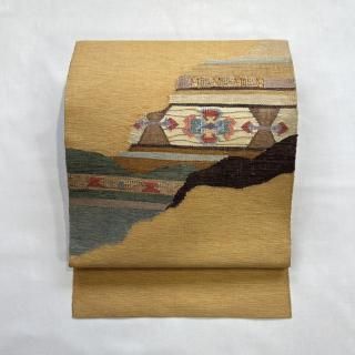 reuse obi /現代もの＊名古屋帯 - yaya-kimono