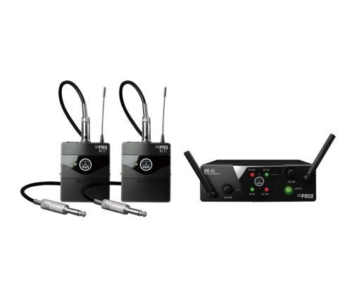 AKG WMS40 PRO MINI2 INST SET DUAL ギター/ベース用ワイヤレス