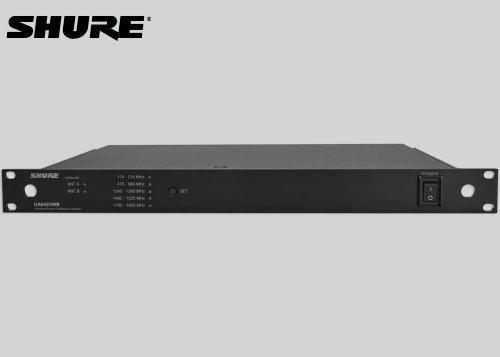 SHURE アンテナ分配器 UA845UWB-J SHURE アンテナ分配器 UA845UWB-J