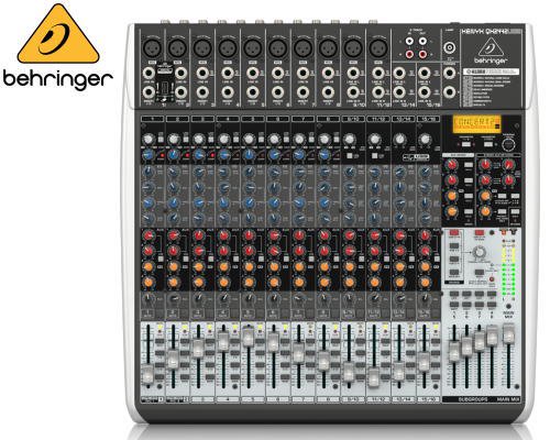 BEHRINGER（ベリンガー）アナログミキサー（16ch）　QX2442USB XENYX -  ライジング-PA音響機器・販売・レンタル・設備・施工・技術・通販のRIZING