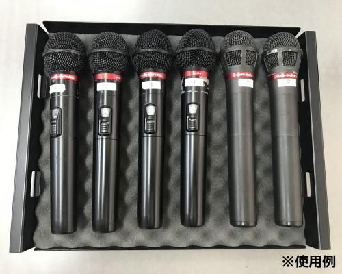 6本用マイク置きトレイ MICT-RG/6P - ライジング-PA音響機器 6本用マイク置きトレイ MICT-RG/6P - ライジング-PA音響機器
