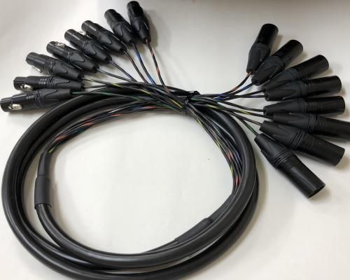 マルチケーブル XLR（メス）- TRS 5m 8ch 8CH/XLR ラインマルチケーブル 5M