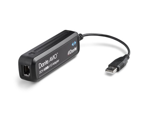 DANTE AVIOアダプター USB I/O (入力2ch/出力2ch) 