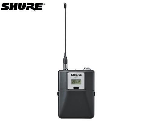 SHURE ボディーパック型送信機 1.2GHz帯 AD1-Z16(TA4Mコネクター) SHURE ボディーパック型送信機 1.2GHz帯 AD1-Z16(TA4Mコネクター)