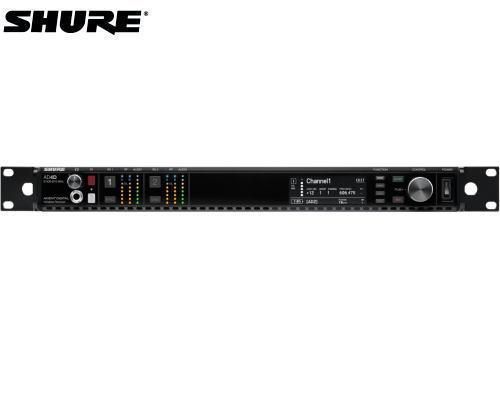 SHURE デジタルトゥルーダイバーシティ受信機 2チャンネルモデル