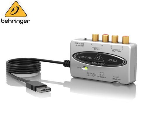 behringerベリンガー　USBオーディオインターフェース