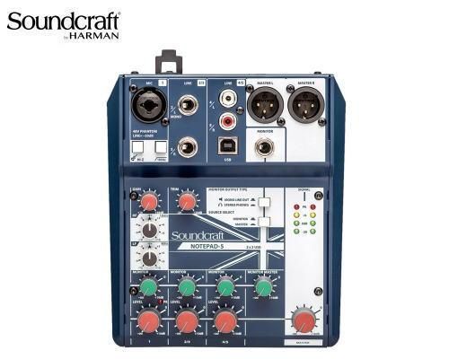 Soundcraft / ɥեȡʥߥUSBǥ󥿡եܡˡNotepad-5