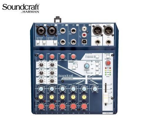 Soundcraft / サウンドクラフト アナログミキサー Notepad-8FX Soundcraft / サウンドクラフト アナログミキサー Notepad-8FX