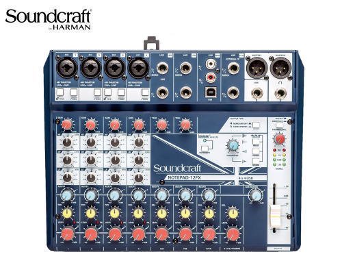 Soundcraft / サウンドクラフト　アナログミキサー　Notepad-12FX