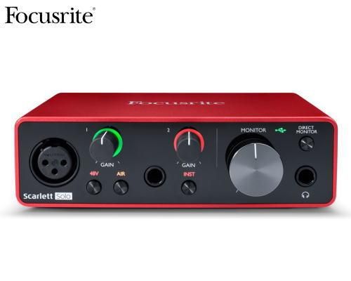 Focusrite scarlett solo 3rd Gen【新品】