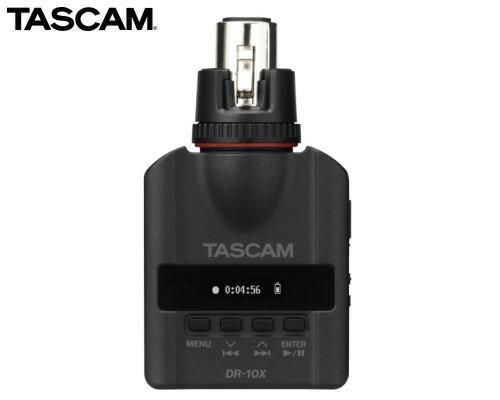 TASCAM XLRマイク用プラグオンマイクロリニアPCMレコーダー DR-10X