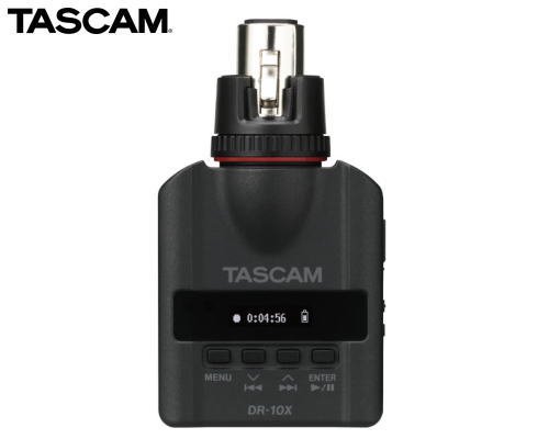 TASCAM　XLRマイク用プラグオンマイクロリニアPCMレコーダー　DR-10X