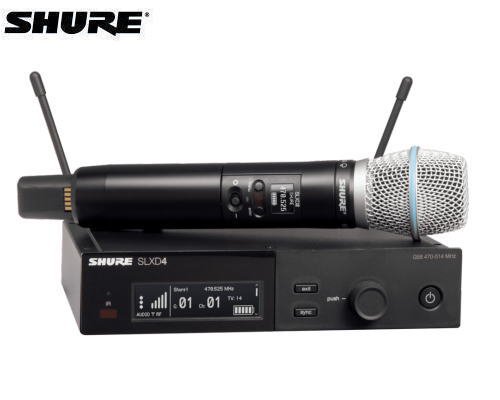 SHURE ワイヤレスマイクセット SVX24/PG58 - ライジング-PA音響機器 