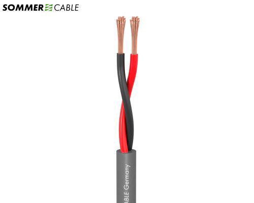 SOMMER CABLE　スピーカーケーブル　SC-MERIDIAN MOBILE SP215　100M巻　黒