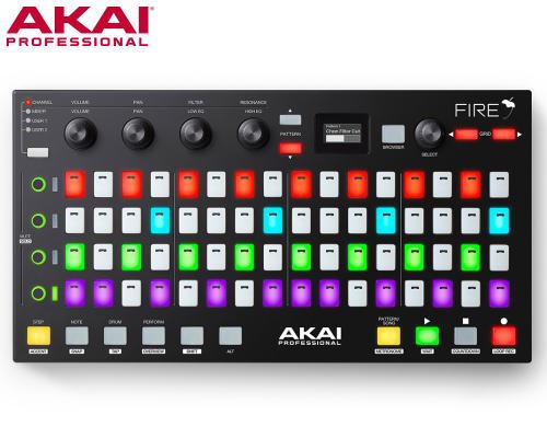 AKAI（アカイ）FIRE Controller Only（ソフトウェア付属なし）音楽制作ソフトFL Studio専用ハードウェアコントローラー