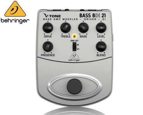 BEHRINGER（ベリンガー）ベース用プリアンプ BDI21 V-TONE BASS DRIVER DI