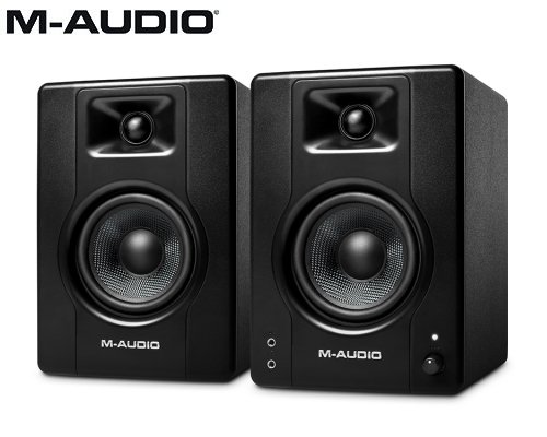 M-AUDIO（エムオーディオ）4.5インチ 120W デスクトップ/モニタリング パワード・スピーカー　BX4