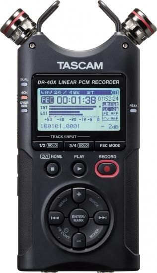 TASCAM 4トラックデジタルオーディオレコーダー/USBオーディオ