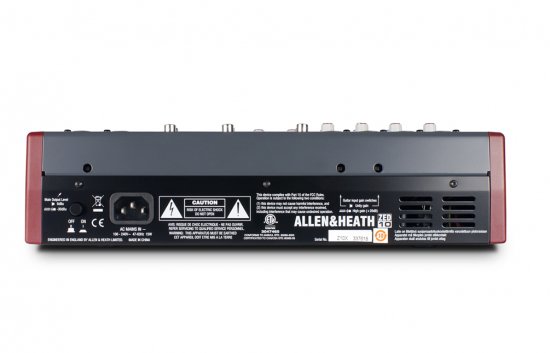 ALLEN&HEATH（A&H）/アレン＆ヒース（アレヒ） アナログミキサー（USBインターフェース搭載）　ZED-10