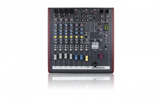 ALLEN&HEATH（A&H）/アレン＆ヒース（アレヒ） アナログミキサー（USBインターフェース搭載）　ZED60-10FX