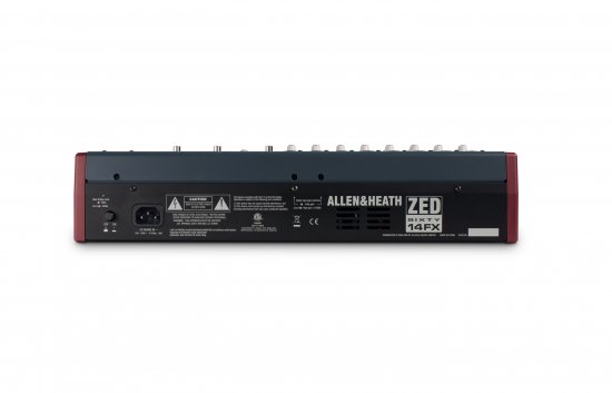 ALLEN&HEATH（A&H）/アレン＆ヒース（アレヒ） アナログミキサー（USBインターフェース搭載）　ZED60-14FX