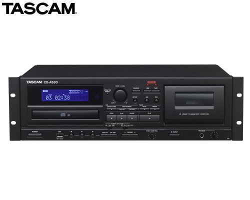 TASCAM  業務用カセットレコーダー/CDプレーヤー/USBメモリーレコーダー　CD-A580 v2