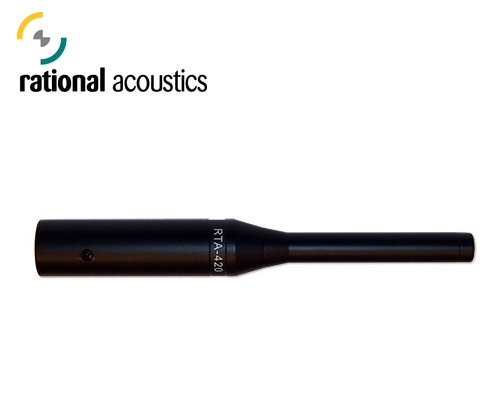 Smaart 測定用マイクロフォン RTA-420/Rational acoustics ( レイショナルアコースティクス ) 