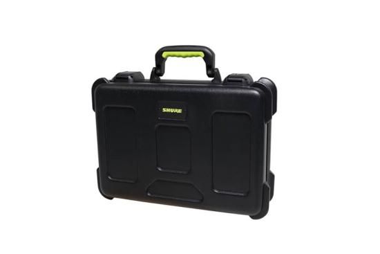 SHURE ワイヤレスマイクシステム ハードケース付き SHURE BY GATOR SH-MICCASEW06 ハンドワイヤレスマイク6本収納ケース