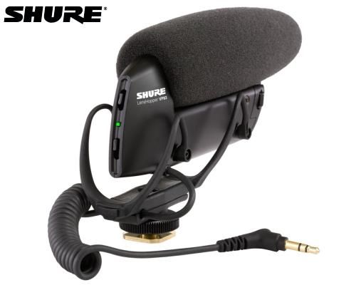 SHURE　カメラマウント ショットガンマイクロホン　VP83