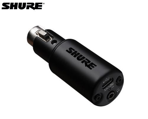 SHURE デジタルオーディオインターフェース MVX2U(ヘッドホン SHURE デジタルオーディオインターフェース MVX2U(ヘッドホン