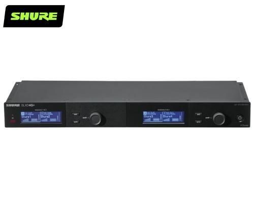 SHURE デジタル・ダイバーシティ受信機(Dante™対応クアッド SHURE デジタル・ダイバーシティ受信機(Dante™対応クアッド