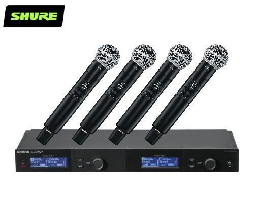 SHURE SLXD4 ets set bag付き　SLXD2マイク付き SHURE SLXD4 ets set bag付き SLXD2マイク付き