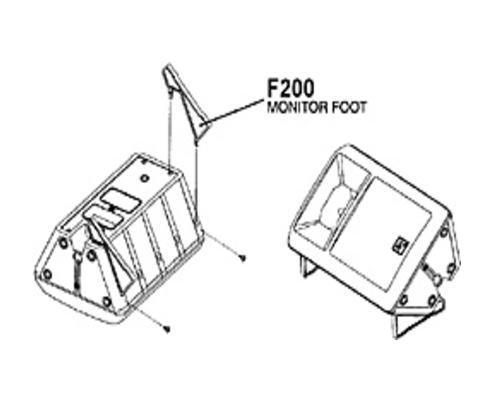 EV エレクトロボイス SX300用 フロアモニター用アタッチメント F200 EV エレクトロボイス SX300用 フロアモニター用アタッチメント F200