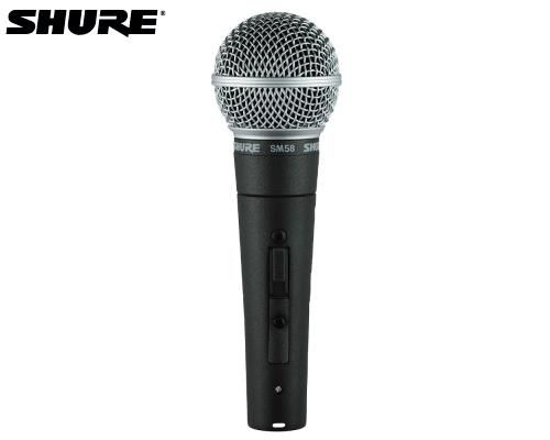 SHURE ボーカルマイクロホン（スイッチ付） SM58SE