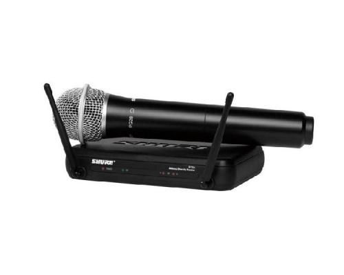 SHURE ワイヤレスマイクセット SVX24/PG58 - ライジング-PA音響機器 