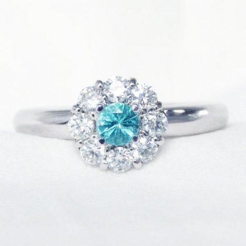 Pt900 天然パライバトルマリン　　リング　最終価格　更に値下げ済 imgrc0087533201.jpg