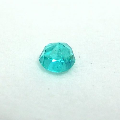 ブラジル産 インテンスネオングリーン パライバトルマリンルース 0.172ct GGSJ鑑別書付