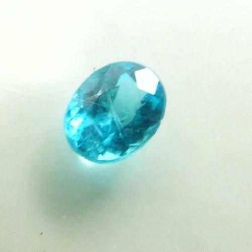 ブラジル産 パライバトルマリンルース PA 0.109ct 中央宝石研究所鑑別