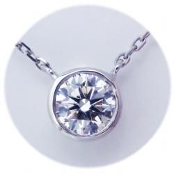 Pt900 ɥץͥå쥹 D 0.36ct