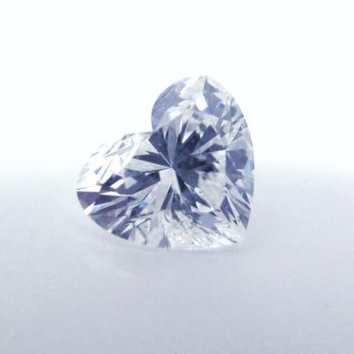 ハートシェイプダイヤモンドルース D 1.022ct F-SI2 中央宝石