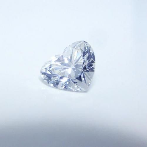 ハートシェイプダイヤモンドルース D 1.022ct F-SI2 中央宝石