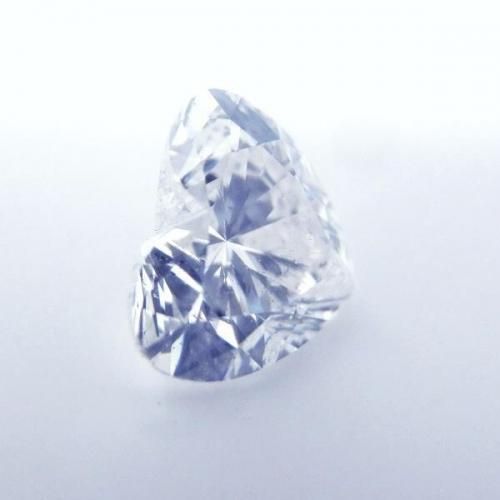 【大特価】0.134/0.126ct ハートダイヤ　ダイヤルース 2ピースセット