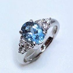 Pt900 󥿥ޥꥢޥ ɥ AQ 1.29ct D 0.25ct