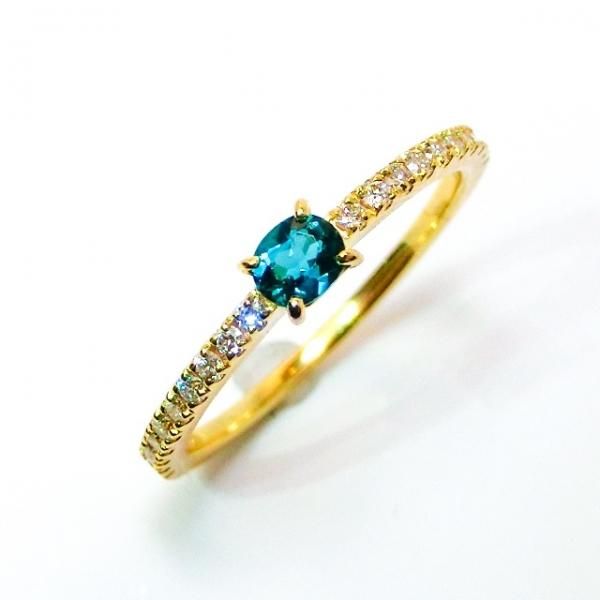 ご予約【大粒超上質カラー!!★キラキラディープピーコックグリーン】グラン リング ご予約【大粒超上質カラー!!☆キラキラディープピーコック