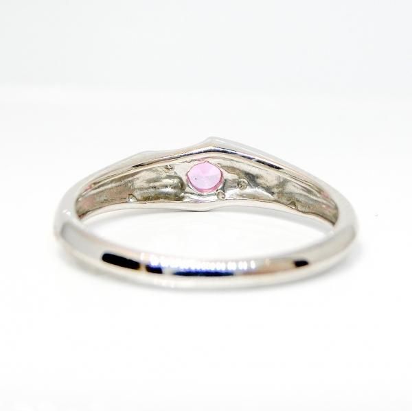 パパラチアサファイア ダイヤモンドリング PDS 0.202ct D 0.02ct パパラチアサファイア ダイヤモンドリング PDS 0.202ct D 0.02ct
