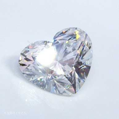 0.346ct ダイヤモンド ルース  ハートシェイプ 裸石 天然ダイヤモンド