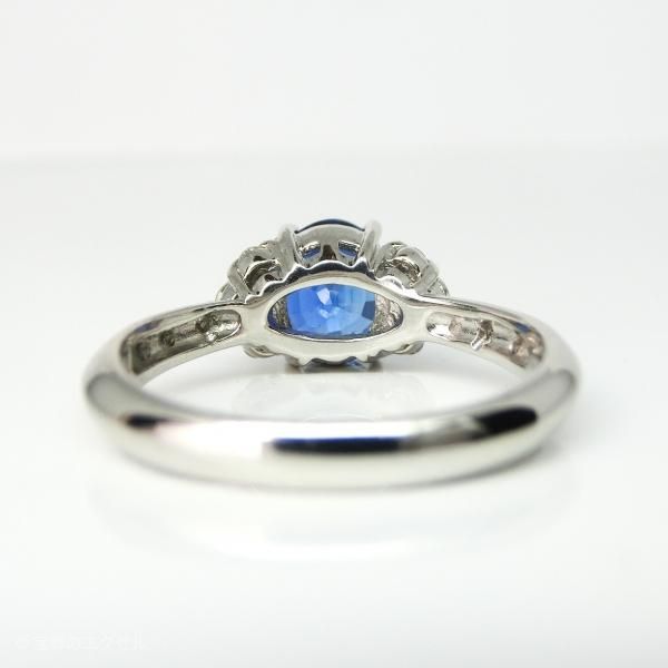 サファイア ダイヤモンドリング SA 2.10ct D 0.23ct Pt900 サファイア ダイヤモンドリング SA 2.10ct D 0.23ct Pt900