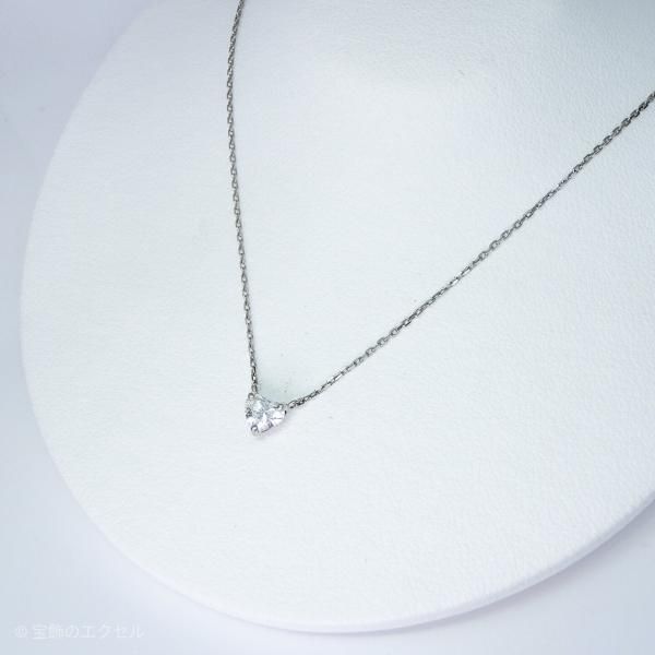 ハートシェイプダイヤモンドネックレス G Vs1 D 0 2ct 40cm Pt900 Dglソーティング付 ハートシェイプダイヤモンドネックレス G Vs1 D 0 2ct 40cm Pt900 Dglソーティング付