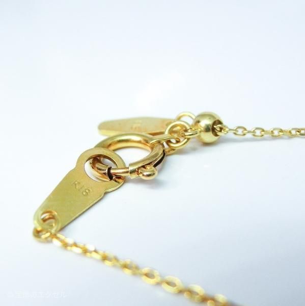 ダイヤモンドブレスレット D 0.45ct 18cm K18YG